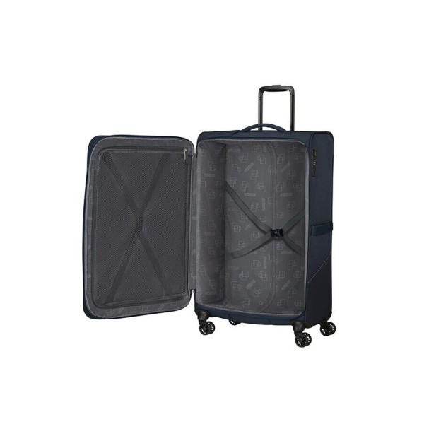 Βαλίτσα Μεγάλη Μαλακή Επεκτεινόμενη American Tourister Summerride |80x48x30/34cm| Navy