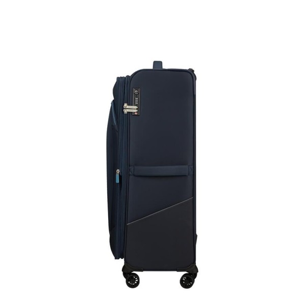 Βαλίτσα Μεγάλη Μαλακή Επεκτεινόμενη American Tourister Summerride |80x48x30/34cm| Navy