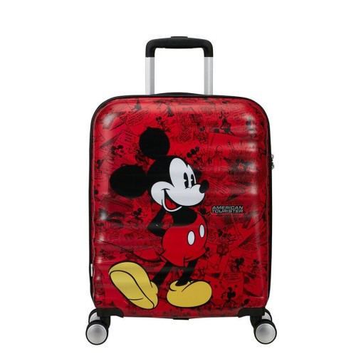 Βαλίτσα Καμπίνας Σκληρή American Tourister Disney Wavebreaker 55cm 152579-6976 Mickey Comics