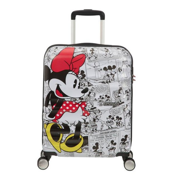 Βαλίτσα Καμπίνας Σκληρή American Tourister Disney Wavebreaker 55x40x20cm 152579-7484 Minnie White Βαλίτσα Καμπίνας Σκληρή American Tourister Disney Wavebreaker 55x40x20cm 152579-7484 Minnie White