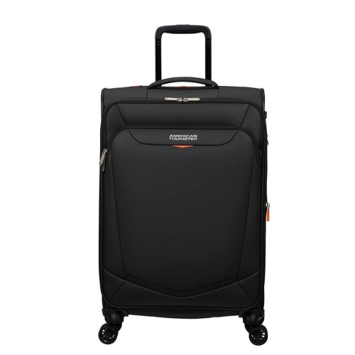 Βαλίτσα Μεσαία Μαλακή American Tourister Summerride Spinner 69cm 153863-1041 Black