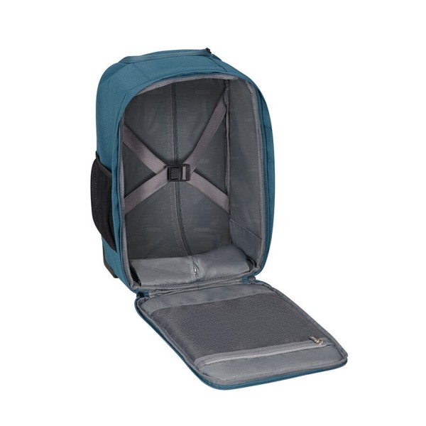 Τροχήλατο Σακίδιο Πλάτης Καμπίνας American Tourister Take2Cabin 40x20x25cm 154985-0528 Harbor Blue