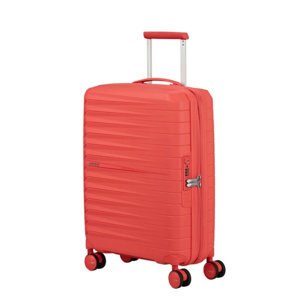 Βαλίτσα Καμπίνας Σκληρή American Tourister Fastforward 55x40x20/23cm 155259-A683 Sunset Coral