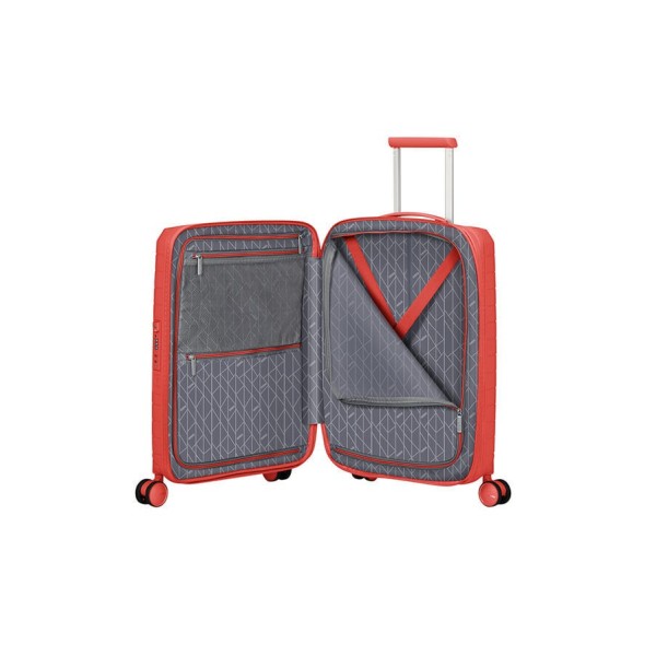 Βαλίτσα Καμπίνας Σκληρή American Tourister Fastforward 55x40x20/23cm 155259-A683 Sunset Coral