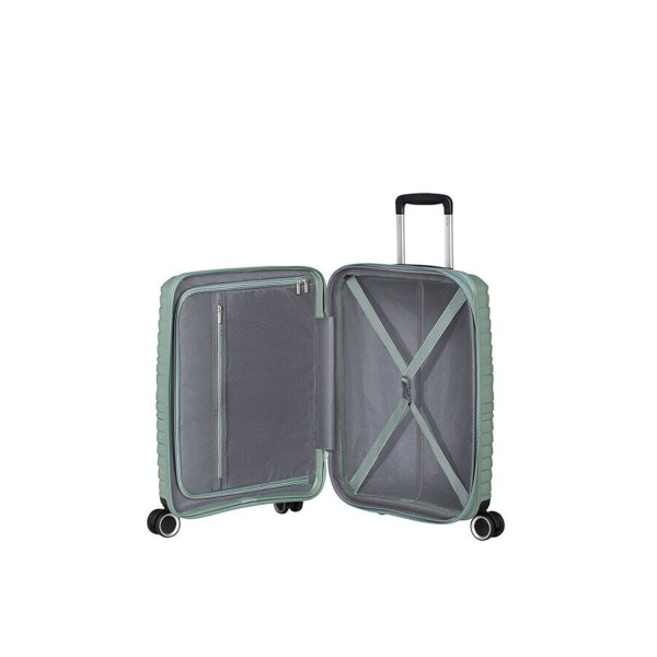 Βαλίτσα Καμπίνας Σκληρή American Tourister Flytwist Spinner 155265-1128 Botanic Green Βαλίτσα Καμπίνας Σκληρή American Tourister Flytwist Spinner 155265-1128 Botanic Green