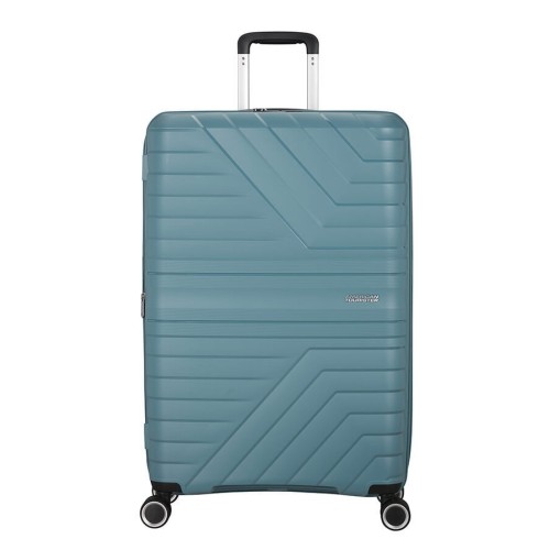 Βαλίτσα Μεγάλη Σκληρή Επεκτεινόμενη American Tourister Flytwist 78x50x30/33cm PP Storm Blue