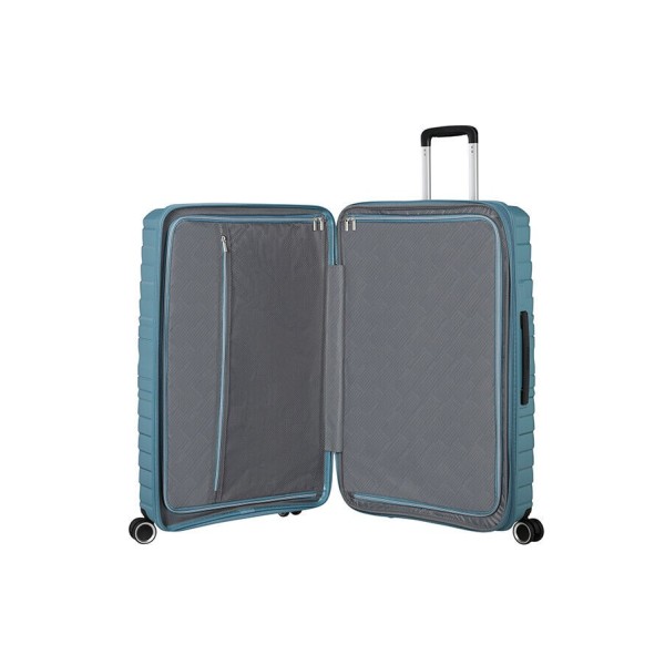Βαλίτσα Μεγάλη Σκληρή Επεκτεινόμενη American Tourister Flytwist |78x50x30/33cm| PP Storm Blue