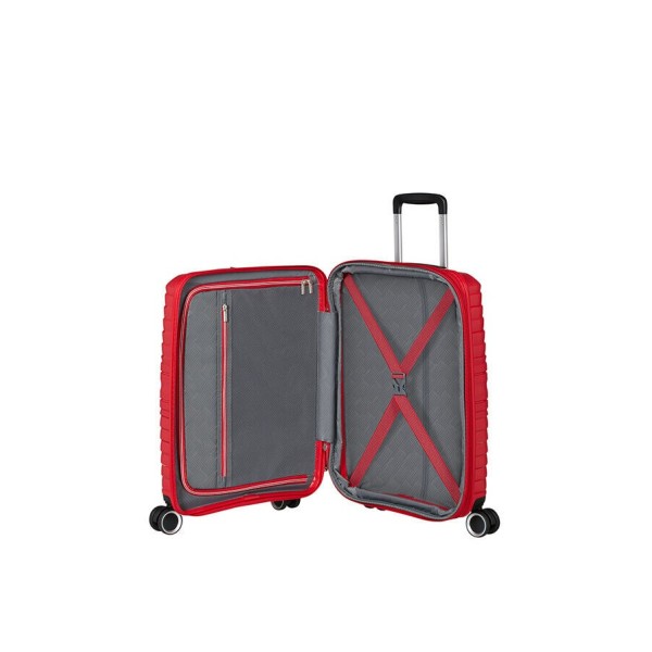 Βαλίτσα Μεγάλη  Σκληρή American Tourister Flytwist Spinner 78cm Exp 155267-4695 True Red