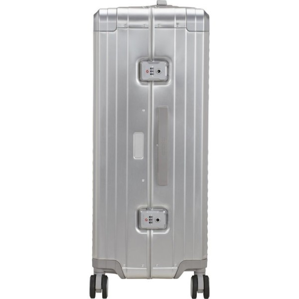 Βαλίτσα Μεγάλη American Tourister Soundbox Alu 77x52x30cm Silver