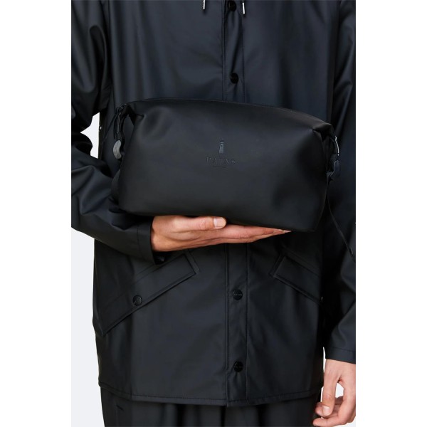 Νεσεσέρ Rains Hilo Wash Bag 1563-01 Μαύρο ΤΣΑΝΤΕΣ & ΠΟΡΤΟΦΟΛΙΑ
