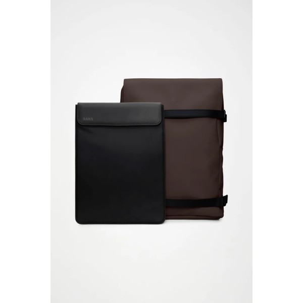 Σακίδιο Πλάτης Αδιάβροχο Rains Otg Backpack Laptop 15'' Bark