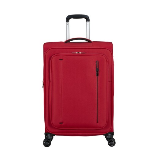 Βαλίτσα Μεσαία Μαλακή Επεκτεινόμενη American Tourister Cloudrider 67cm 157366-0424 Astral red