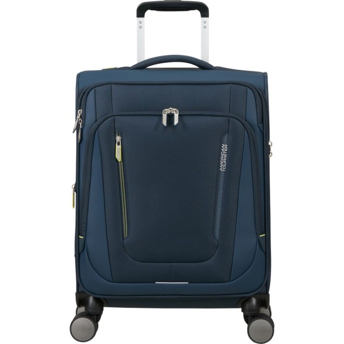 Βαλίτσα Καμπίνας Μαλακή Επεκτεινόμενη American Tourister Wanderlite |55x40x23/25cm| Dark Navy Βαλίτσα Καμπίνας Μαλακή Επεκτεινόμενη American Tourister Wanderlite |55x40x23/25cm| Dark Navy