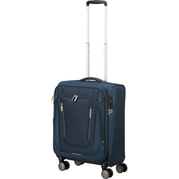 Βαλίτσα Καμπίνας Μαλακή Επεκτεινόμενη American Tourister Wanderlite |55x40x23/25cm| Dark Navy Βαλίτσα Καμπίνας Μαλακή Επεκτεινόμενη American Tourister Wanderlite |55x40x23/25cm| Dark Navy