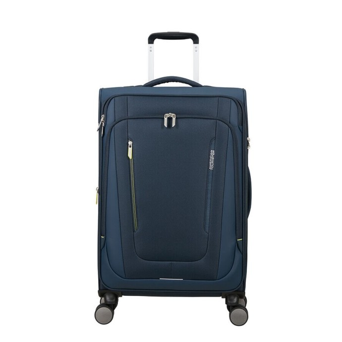 Βαλίτσα Μεσαία Επεκτεινόμενη American Tourister Wanderlite 68x43x29/32cm 158077-1265 Dark Navy