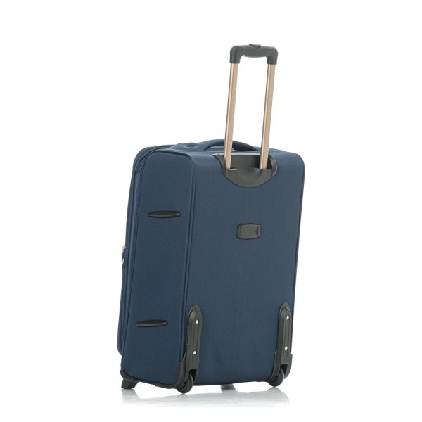 Βαλίτσα Καμπίνας Μαλακή RCM 55cm 16108-55 Επεκτεινόμενη Μπλε