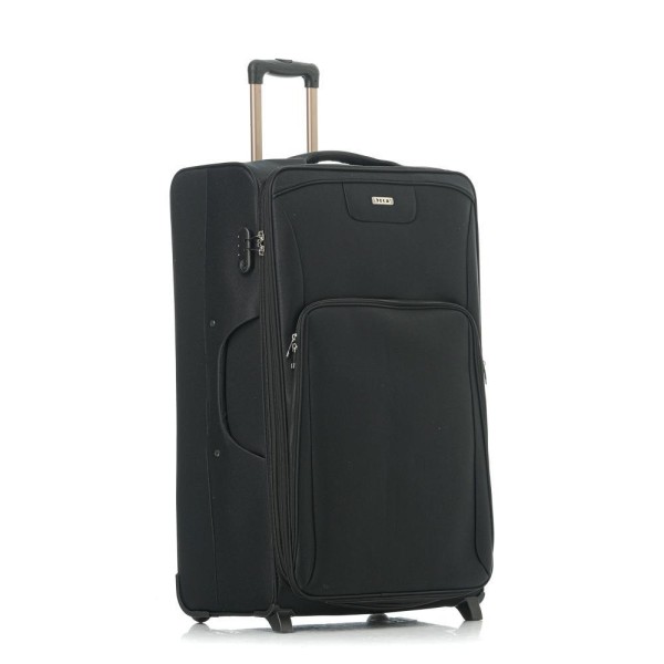 Βαλίτσα Μαλακή RCM 87cm 16108-85 Επεκτεινόμενη Μαύρη ΒΑΛΙΤΣΕΣ & ΣΑΚΟΙ ΤΑΞΙΔΙΟΥ