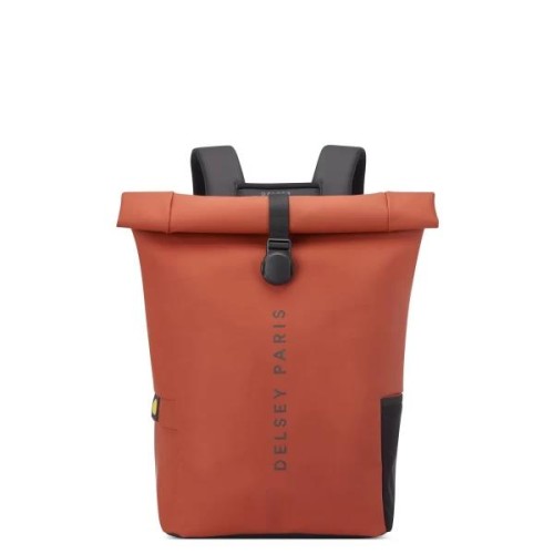 Σακίδιο Πλάτης Delsey Roll-top Turenne Brick για Laptop 15'' Brick