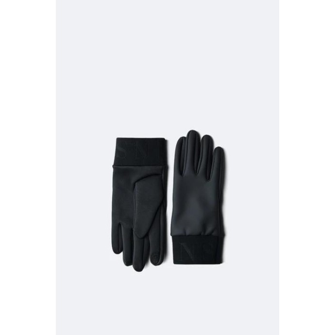 Γάντια Rains Gloves 1672-01 Medium Black ΑΞΕΣΟΥΑΡ