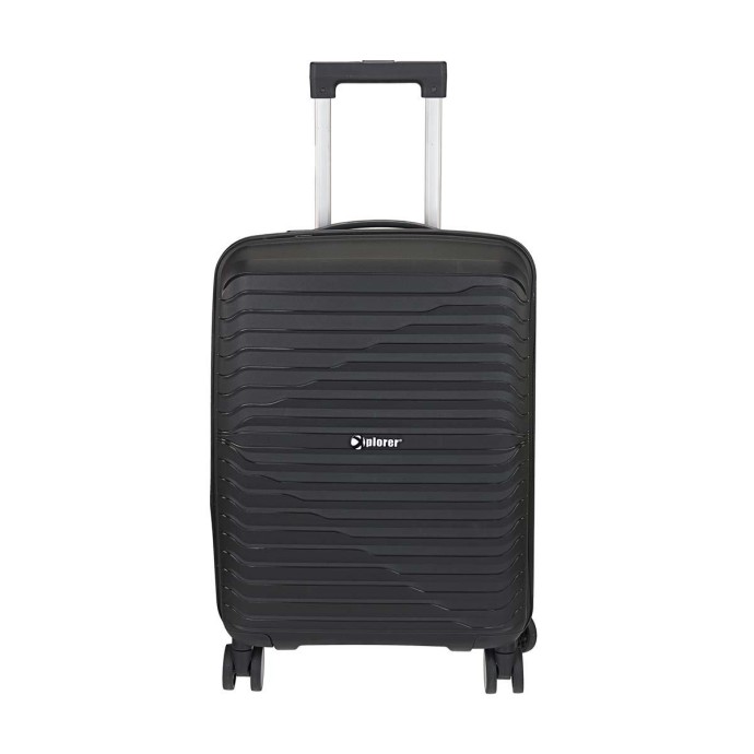 Βαλίτσα Καμπίνας Σκληρή Επεκτεινόμενη  Explorer 171-55 Μαυρο ΒΑΛΙΤΣΕΣ & ΣΑΚΟΙ ΤΑΞΙΔΙΟΥ