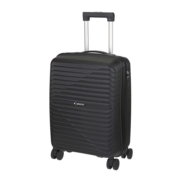 Βαλίτσα Καμπίνας Σκληρή Επεκτεινόμενη  Explorer 171-55 Μαυρο ΒΑΛΙΤΣΕΣ & ΣΑΚΟΙ ΤΑΞΙΔΙΟΥ