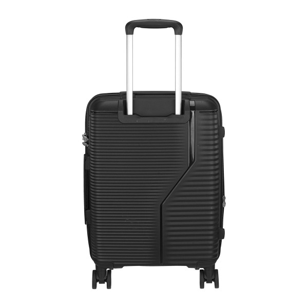 Βαλίτσα Καμπίνας Σκληρή Explorer 172-55 Επεκτεινόμενη Μαύρο ΒΑΛΙΤΣΕΣ & ΣΑΚΟΙ ΤΑΞΙΔΙΟΥ