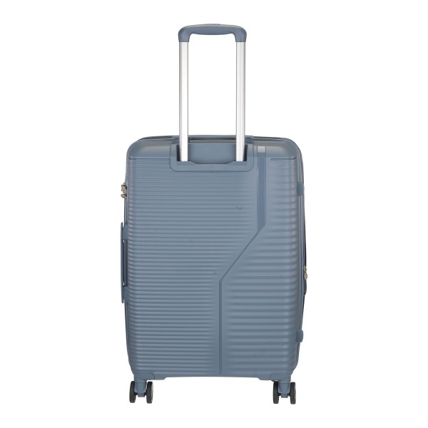 Βαλίτσα Μεσαία Σκληρή Επεκτεινόμενη Explorer 172-65 Γκρι ΒΑΛΙΤΣΕΣ & ΣΑΚΟΙ ΤΑΞΙΔΙΟΥ