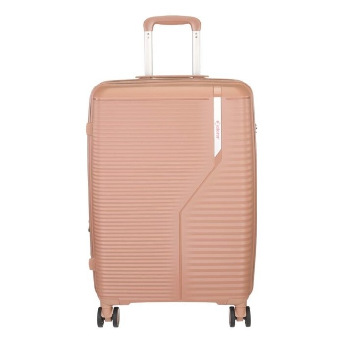 Βαλίτσα Μεσαία Σκληρή Επεκτεινόμενη 65cm Explorer 172-65 Rose Gold