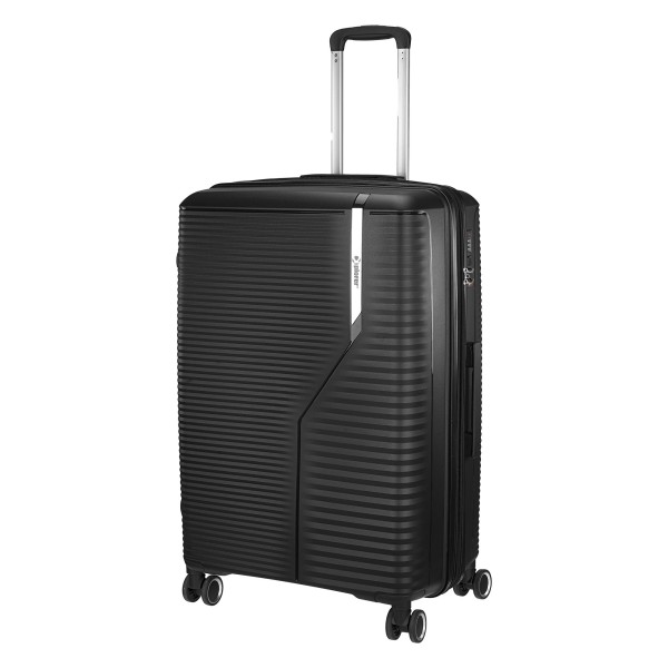 Βαλίτσα Μεγάλη Σκληρή Explorer 172-75 Επεκτεινόμενη Μαύρο ΒΑΛΙΤΣΕΣ & ΣΑΚΟΙ ΤΑΞΙΔΙΟΥ