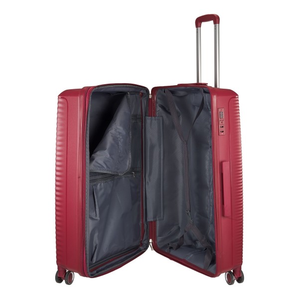 Βαλίτσα Μεγάλη Σκληρή Explorer 172-75 Επεκτεινόμενη Μπορντω ΒΑΛΙΤΣΕΣ & ΣΑΚΟΙ ΤΑΞΙΔΙΟΥ