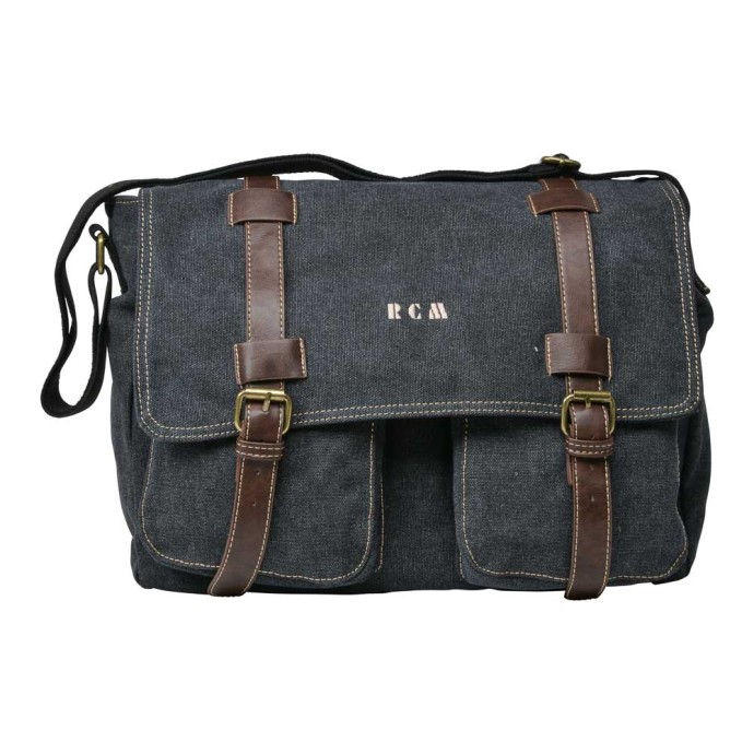 Τσάντα Ώμου - Χαρτοφύλακας RCM 17478 Μαύρο