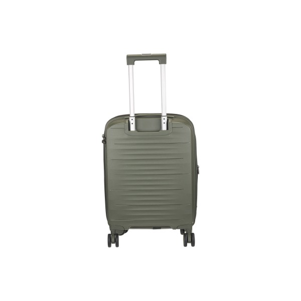 Βαλίτσα Καμπίνας Σκληρή Explorer 55cm Επεκτεινόμενη 178-20 Πράσινο
