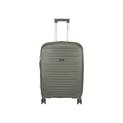 Βαλίτσα Μεσαία Σκληρή Επεκτεινόμενη 65cm Xplorer 178-24 Πράσινο