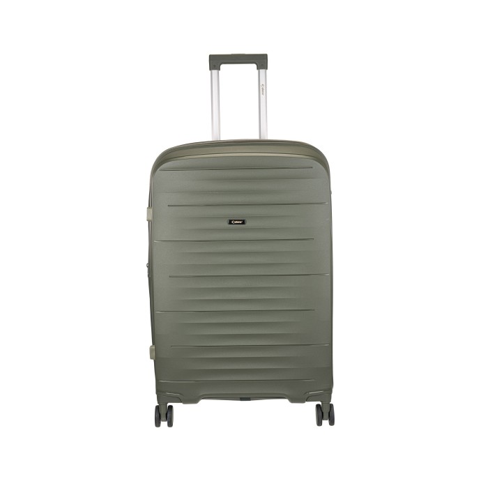 Βαλίτσα Μεγάλη Σκληρή Επεκτεινόμενη 75cm Xplorer 178-28 Πράσινο