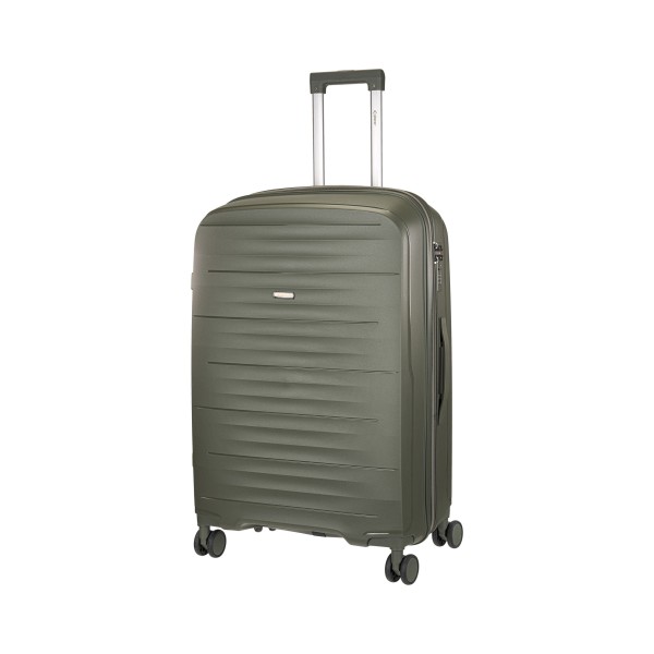 Βαλίτσα Μεγάλη Σκληρή Επεκτεινόμενη 75cm Xplorer 178-28 Πράσινο