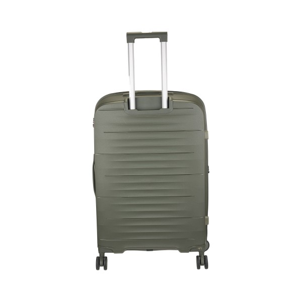 Βαλίτσα Μεγάλη Σκληρή Επεκτεινόμενη 75cm Xplorer 178-28 Πράσινο