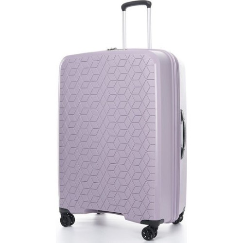 Βαλίτσα Μεγάλη Σκληρή Επεκτεινόμενη Verage Diamond 18106-L Spinner 78cm Lavender