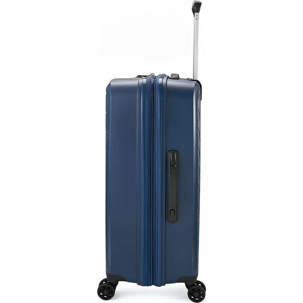 Βαλίτσα Μεγάλη Σκληρή Επεκτεινόμενη Verage Diamond 18106-L Spinner 78cm Polar Blue