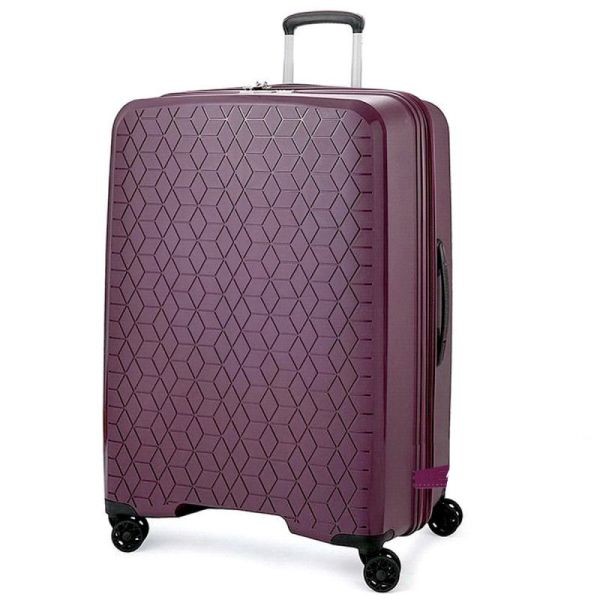 Βαλίτσα Μεγάλη Σκληρή Επεκτεινόμενη Verage Diamond 18106-L Spinner 78cm Μωβ