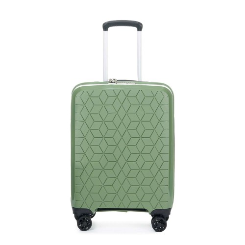 Βαλίτσα Καμπίνας Σκληρή Verage Diamond 18106-S Spinner 55cm Avocado Green