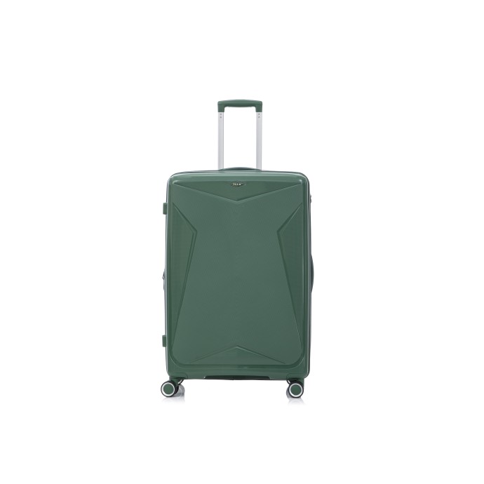 Βαλίτσα Μεγάλη Σκληρή Rcm 182-75 Επεκτεινόμενη Army Green ΒΑΛΙΤΣΕΣ & ΣΑΚΟΙ ΤΑΞΙΔΙΟΥ