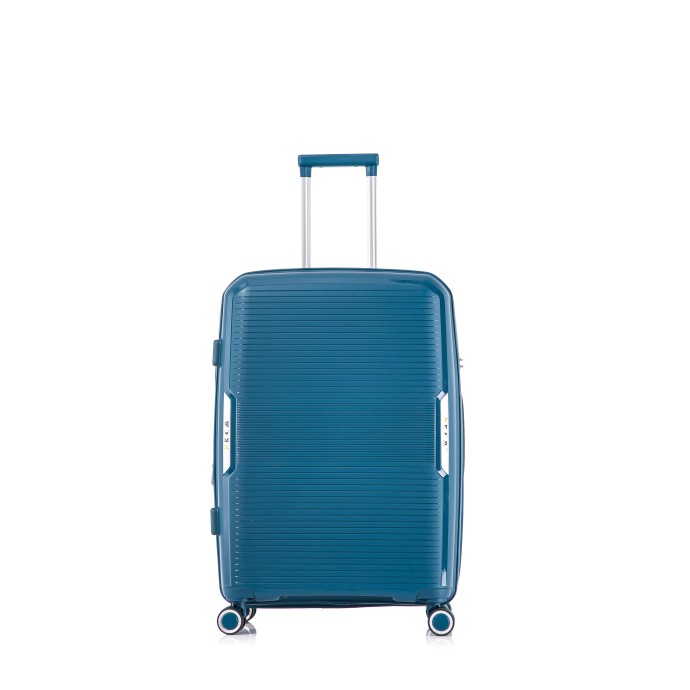Βαλίτσα Μεσαία Σκληρή Επεκτεινόμενη RCM184 68x45x32/35  Πετρολ
