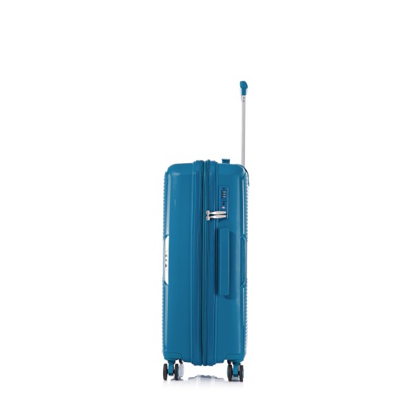 Βαλίτσα Μεσαία Σκληρή Επεκτεινόμενη RCM184 68x45x32/35  Πετρολ