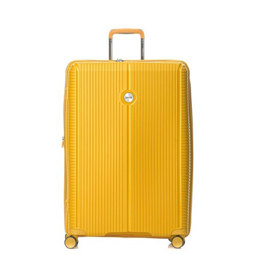 Βαλίτσα Σκληρή Μεγάλη Επεκτεινόμενη Verage Rome 19006-L Spinner 75cm  Yellow