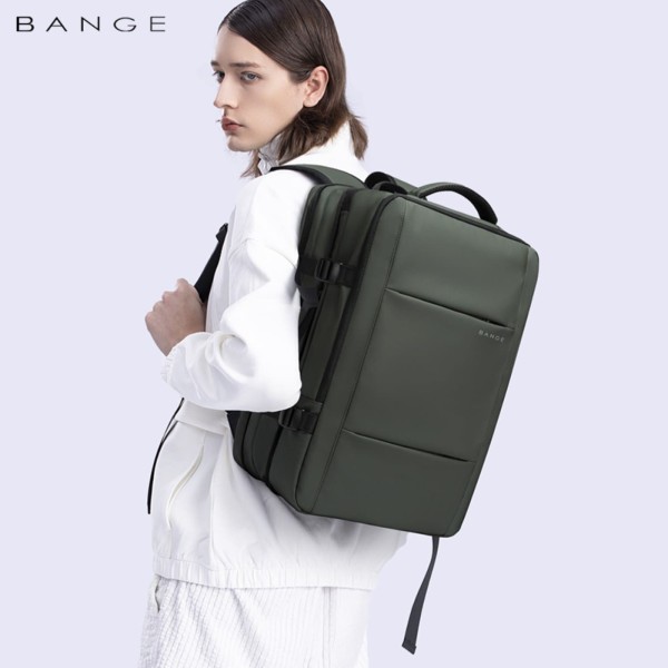 Σακίδιο Πλάτης Bange 1908 45L Laptop 17.3'' Πράσινο