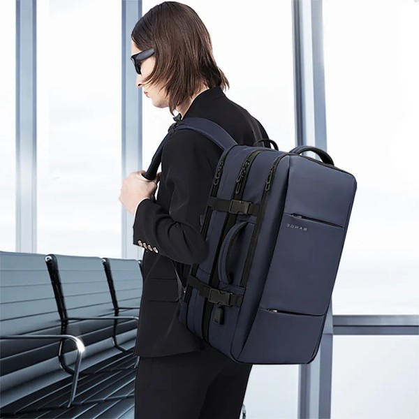 Σακίδιο Πλάτης Bange 1908 Plus 49 Lt  Laptop 17.3'' Μπλε