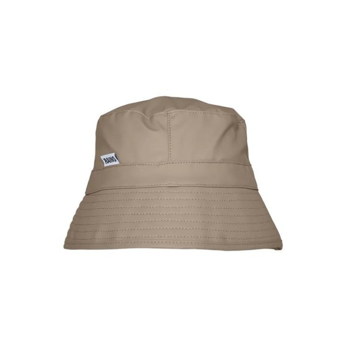 Καπέλο Rains Bucket Hat 20010-17 XS/S/M Taupe Καπέλο Rains Bucket Hat 20010-17 XS/S/M Taupe