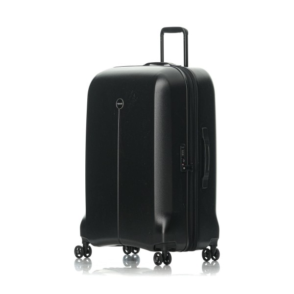 Βαλίτσα Μεγάλη Σκληρή Verage Houston 20075-L Spinner 75cm Black ΒΑΛΙΤΣΕΣ & ΣΑΚΟΙ ΤΑΞΙΔΙΟΥ