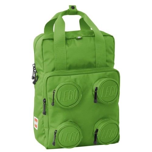 Σακίδιο Πλάτης LEGO®BRICK 2x2 20205-0037 Έντονο Πράσινο