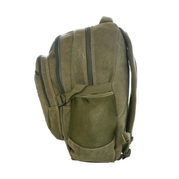 Σακίδιο Πλάτης RCM 21243 Canvas Bag Χακί